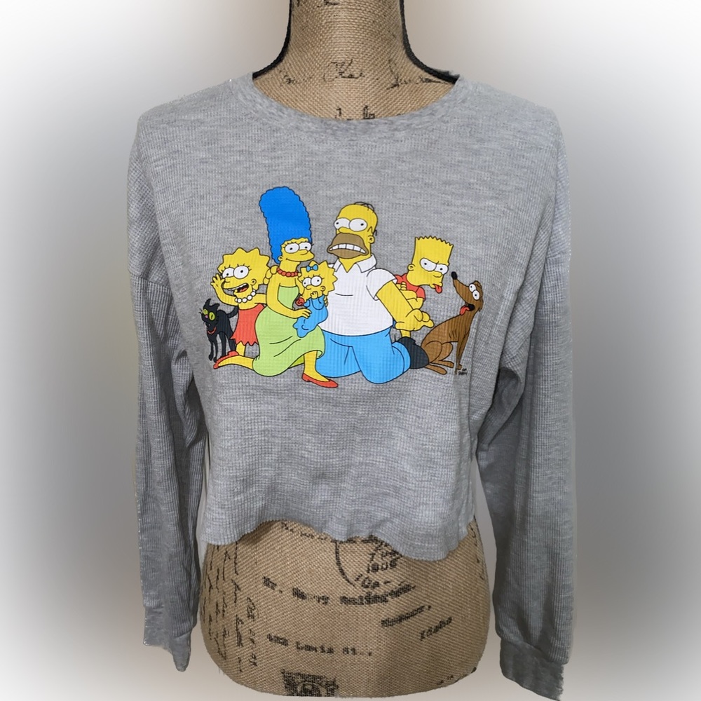 Simpson crop top